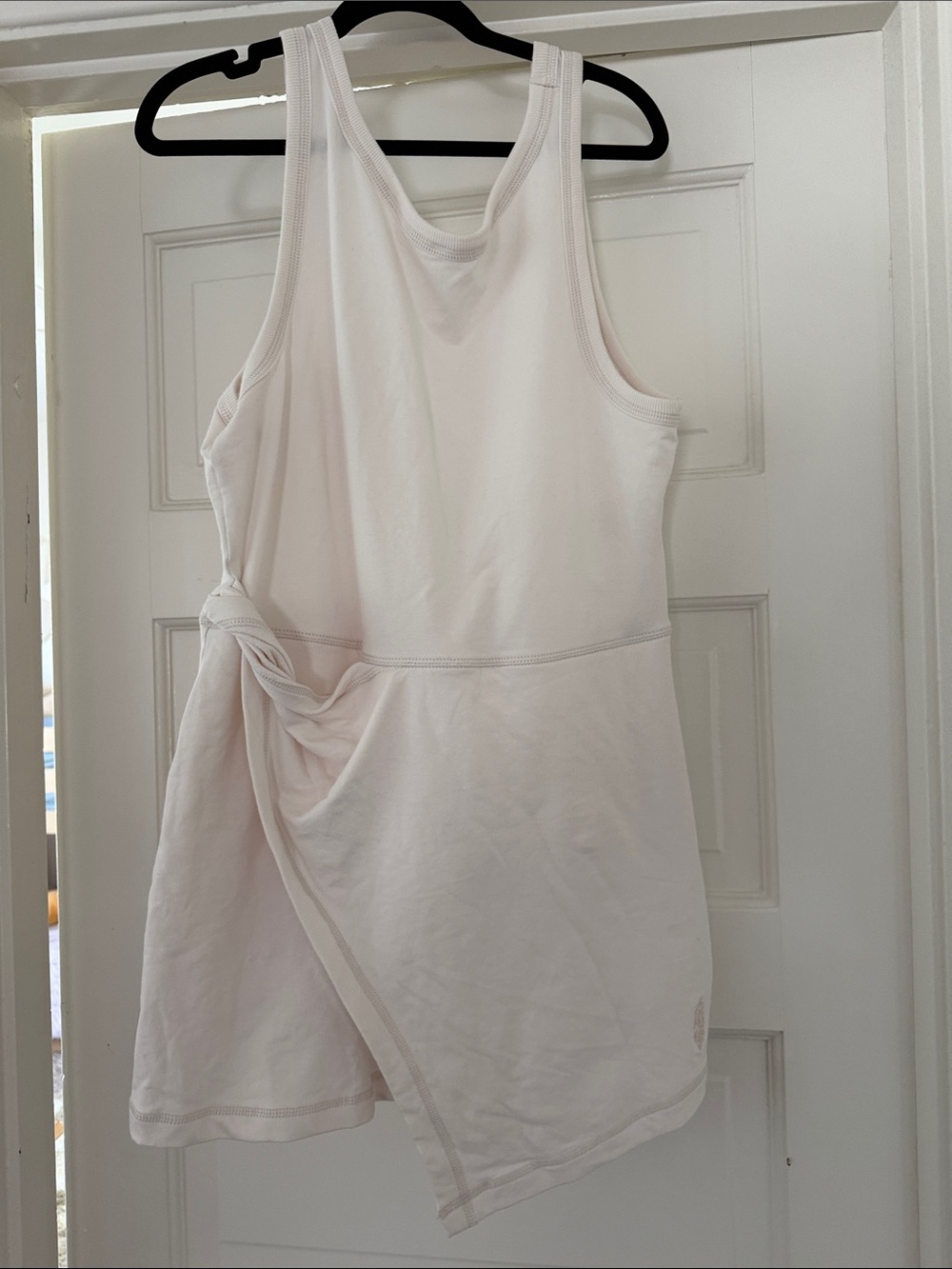 Free People white Twist Tank Dress